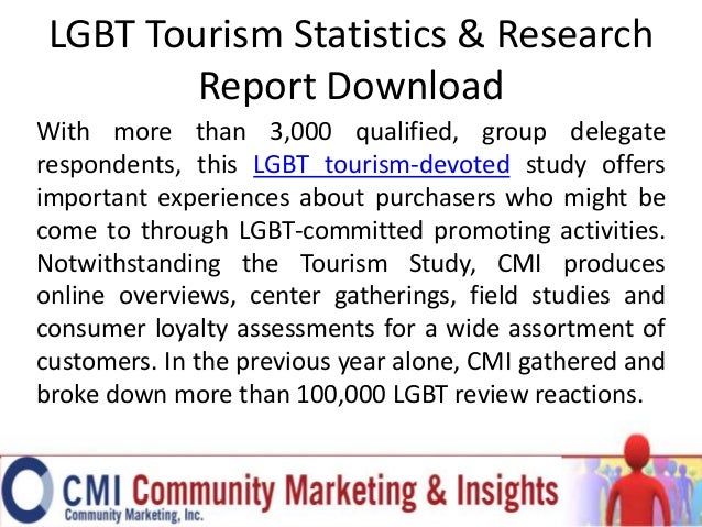 Gay and lesbian tourists statistics Transsexual lesbians